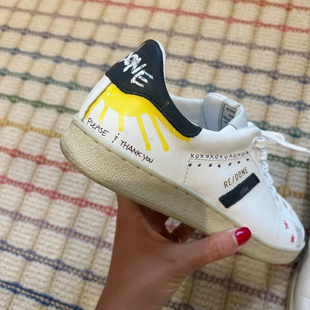 Re/Done special edition 70s Tennis Shoe - Picture 5 of 7